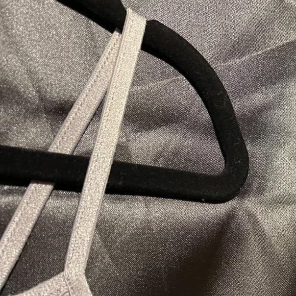 WOMEN'S GEORGE HEATHER GREY / GRAY TANK TOP SIZE XL 16 - 18 SUPER SOFT AND COMFY - Picture 3 of 7